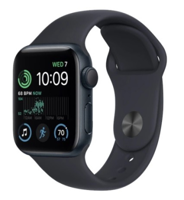 Apple Watch Series SE2  Midnight Case with Midnight Sport Band M/L 