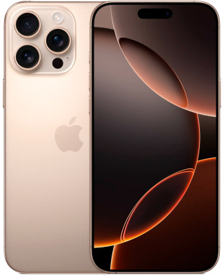 iPhone 16 Pro Max ESim Новый, распакованный Desert Titanium 256gb