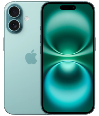 iPhone 16 Новый Sim+ESim teal 128gb
