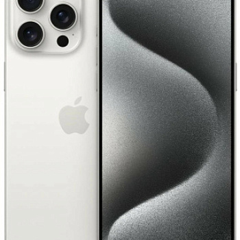 iPhone 15 Pro Max ESim  White Titanium 256gb б/у